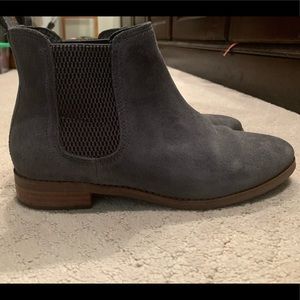 Toms Ella Bootie Iron Forge Gray Size 8